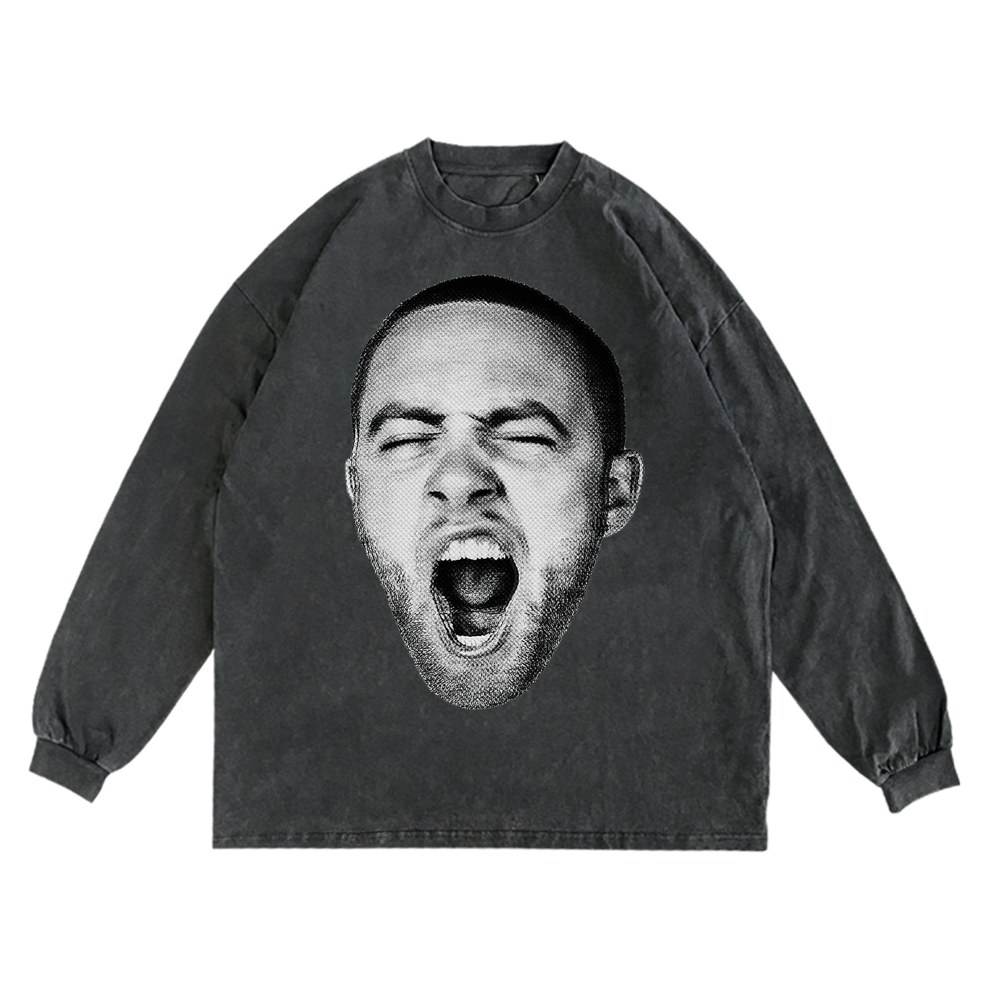 Mac Miller Yawn Halftones - Retro Finest