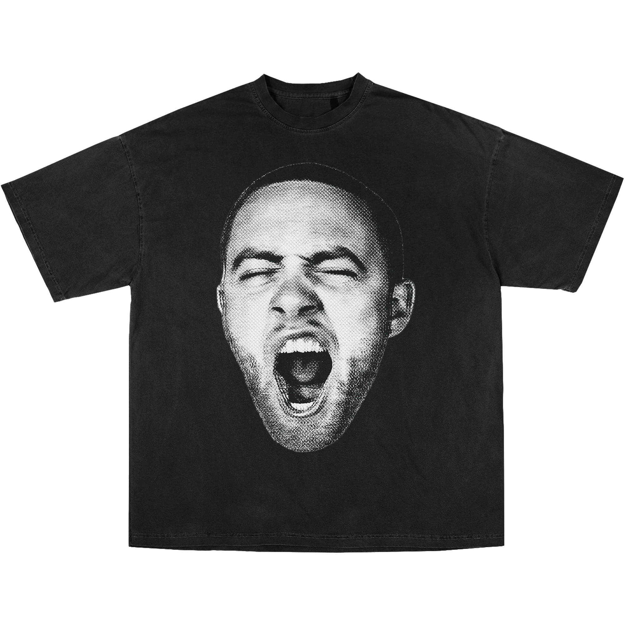 Mac Miller Yawn Halftones - Retro Finest