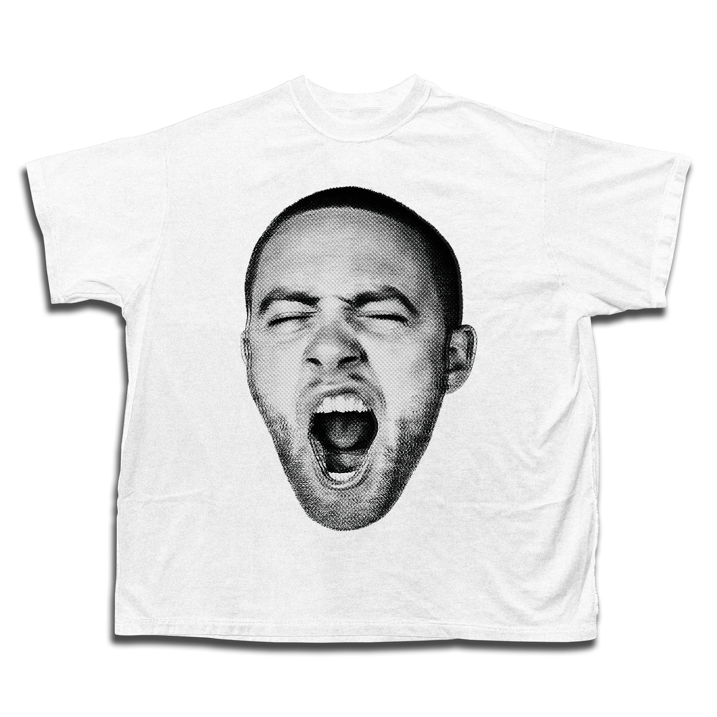 Mac Miller Yawn Halftones - Retro Finest