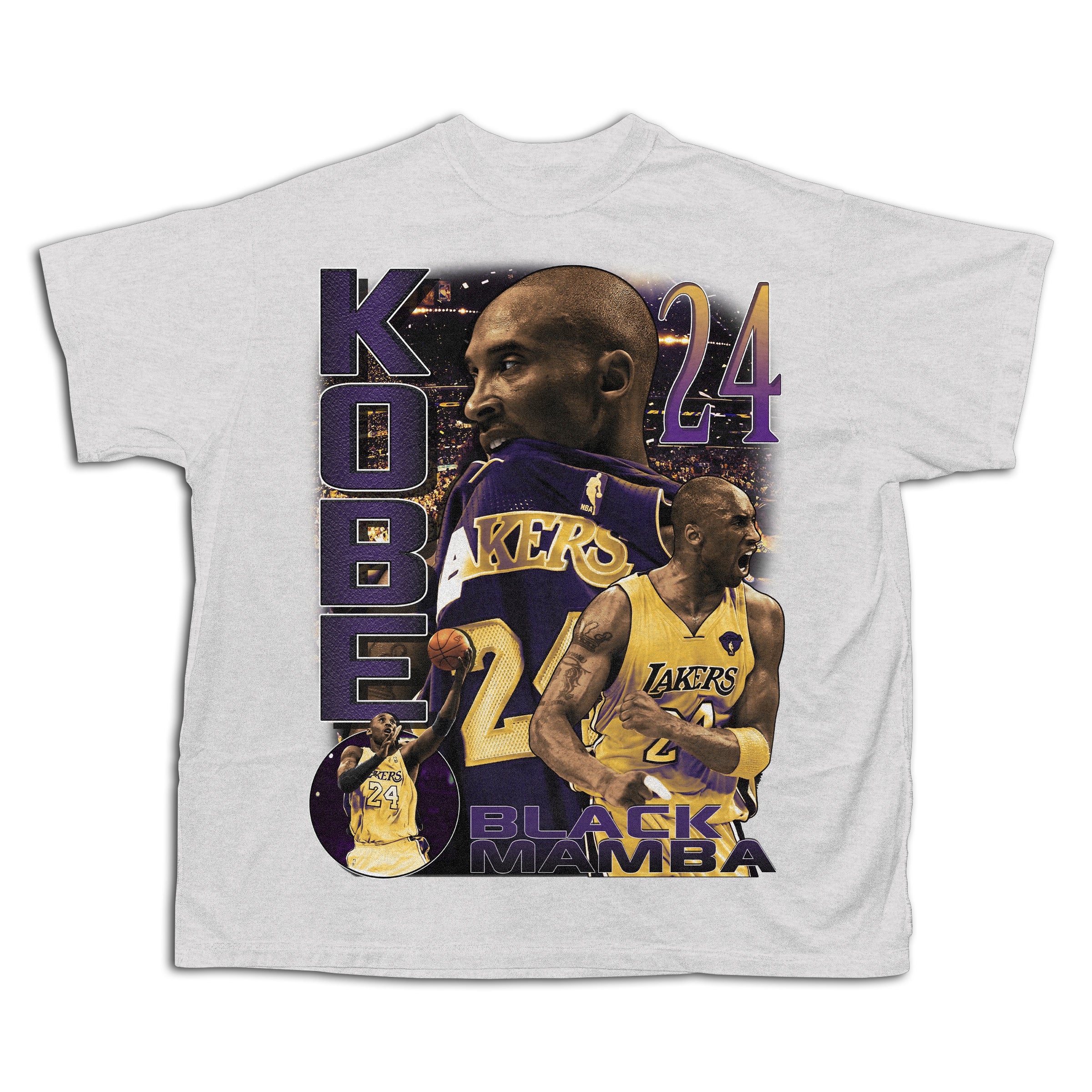 Black Mamba Double Printed T-Shirt - Retro Finest Tees