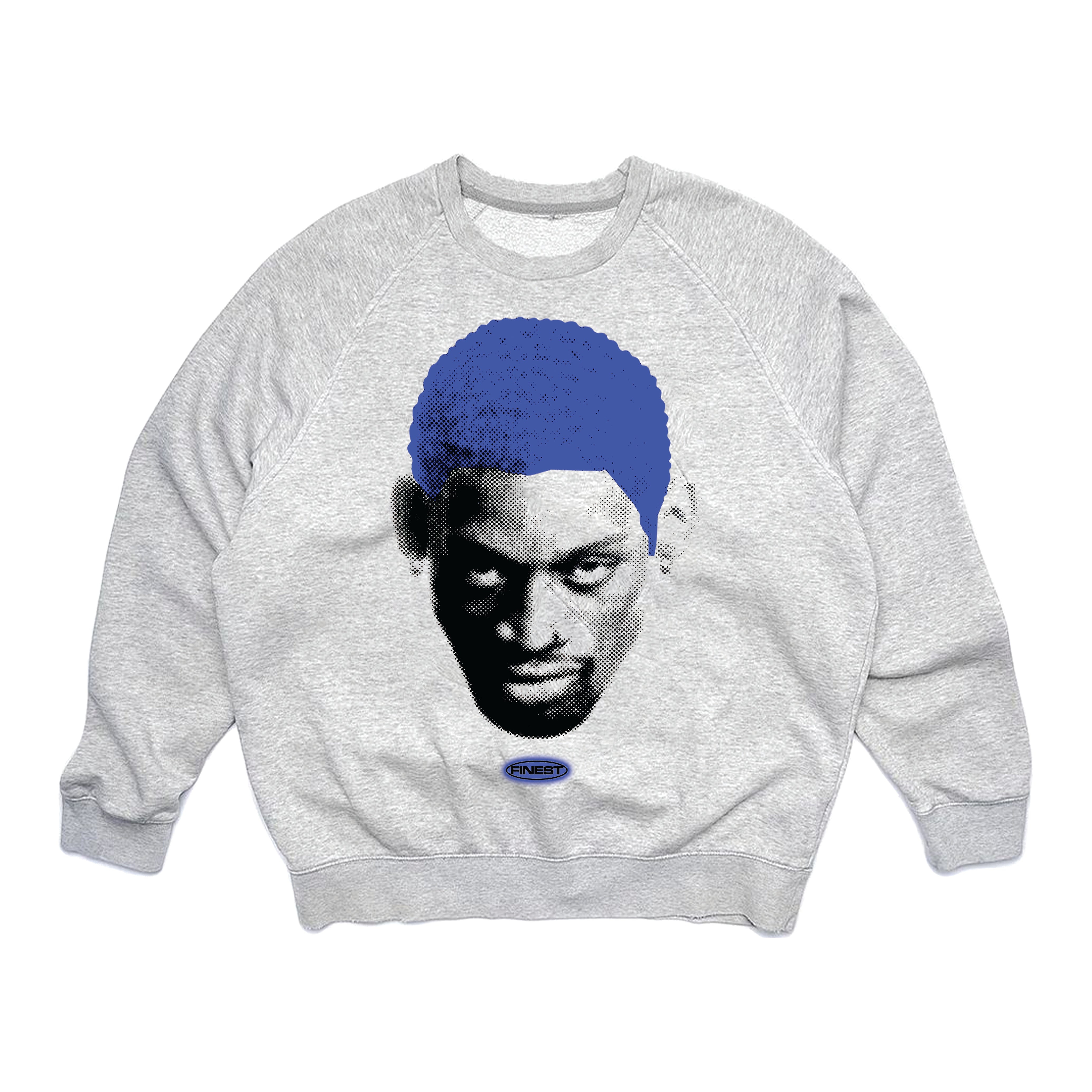 Rodman Halftone Crewneck - Retro Finest