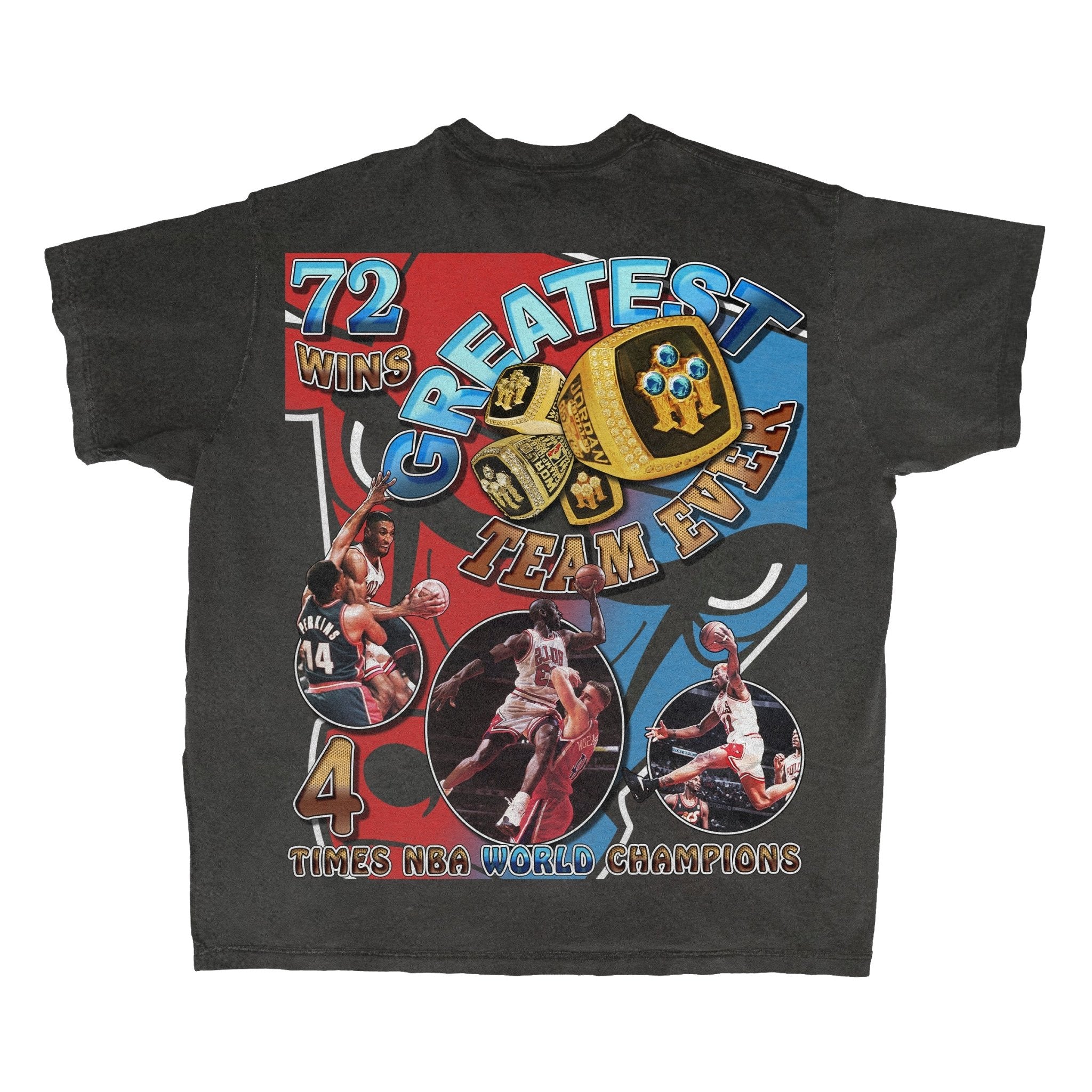 Chicago Bulls T-Shirt / Double Printed - Retro Finest Tees