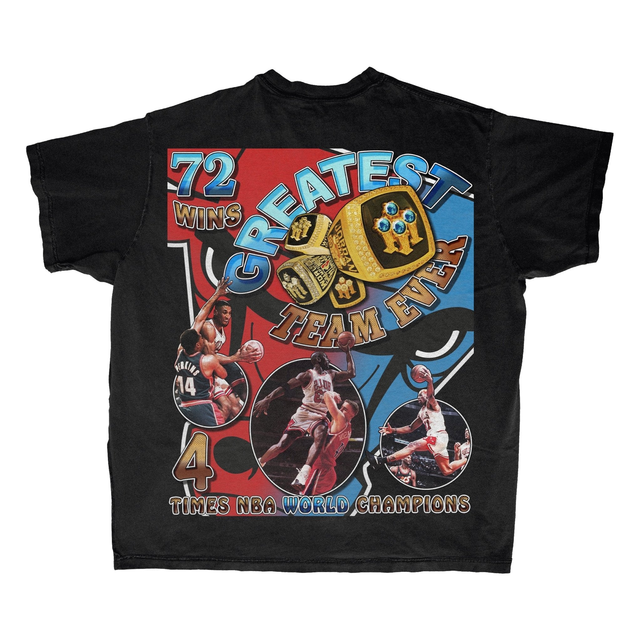 Chicago Bulls T-Shirt / Double Printed - Retro Finest Tees