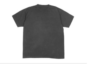Vintage Look T-shirts in Black & Charcoal