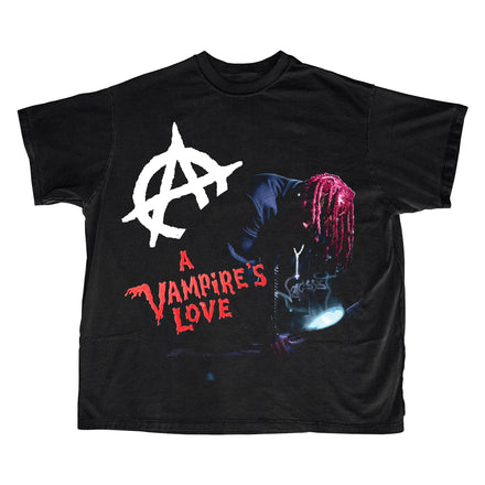 A Vampire's Love ~ Playboi Carti / Double Printed T-shirt - Retro Finest Tees