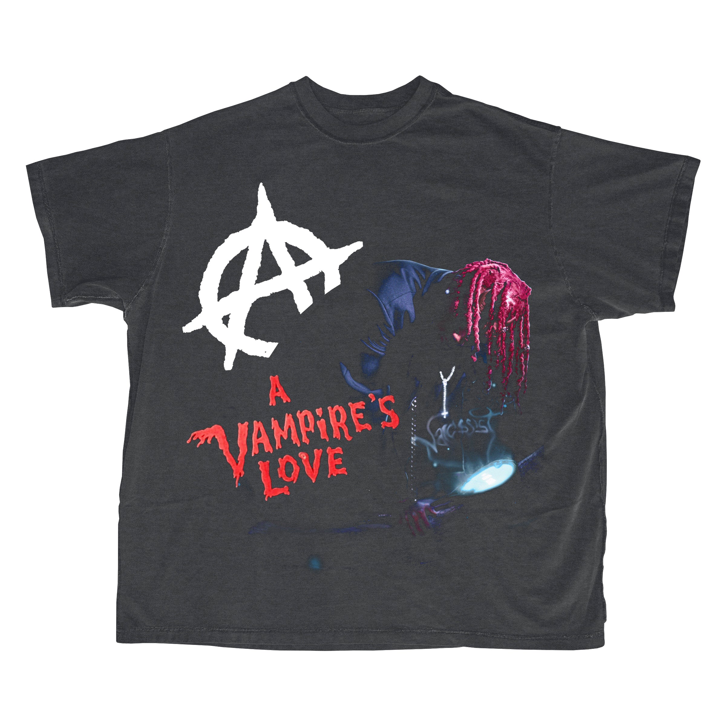 A Vampire's Love ~ Playboi Carti / Double Printed T-shirt - Retro Finest Tees