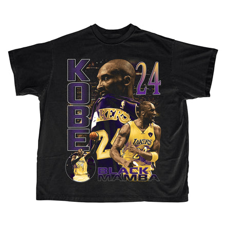 Black Mamba Double Printed T-Shirt - Retro Finest Tees