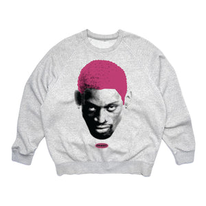 Rodman Halftone Crewneck - Retro Finest